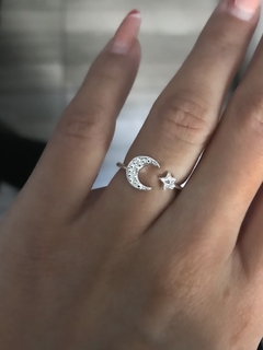 Anillo luna y Estrella Comprar en Estilo Joyas Manu