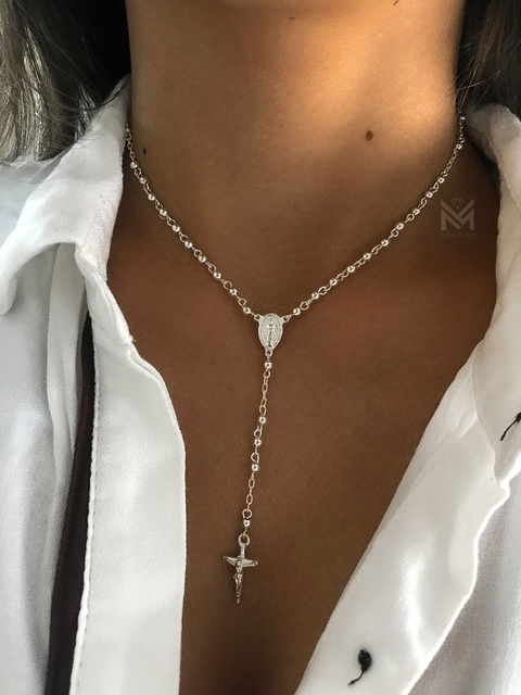 Sterling silver necklace / Collar de plata 925 – Foto de Manu