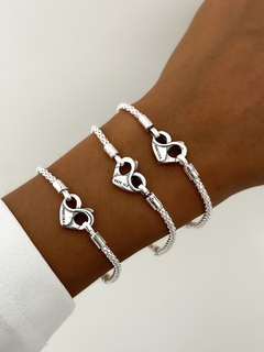 Imagen de Pulsera con corazón liso