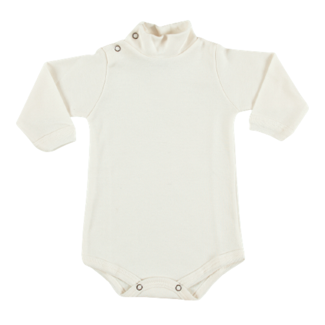 Body Gamise Manga Larga 1 2 Polera Algodon Liso Bebe Art.770