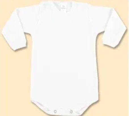 Body bebe blanco manga larga hot sale