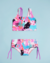 Malla Bikini Solcitos Lycra Top y Culotte Con Proteccion Solar Uv 50 Nena Art.4238 en internet