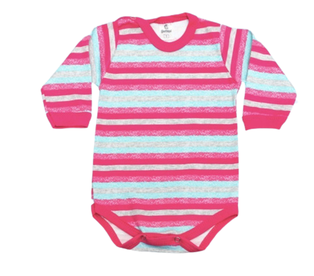 Body Bebe Gamise Unisex Manga Larga +12 Meses