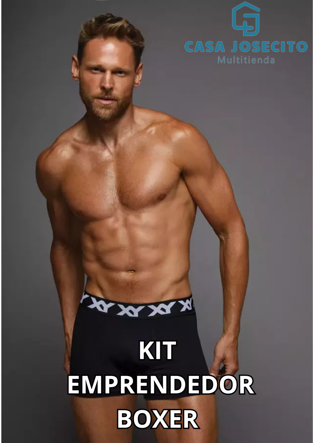 Kit Emprendedor Boxer Hombre Comprar en Casa Josecito