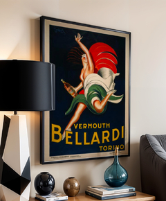 Poster Estilo Vintage Retro - Vermouth Bellardi - comprar online