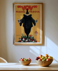 Quadro Poster Decorativo Liqueur Padova Estilo Vintage - A3