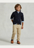 Sueter Polo Ralph Lauren Azul marinho com zíper Kids - Babyimports