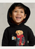 Moletom Polo Ralph Lauren com capuz Bear Preto Kids - loja online