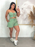 Imagem do NAOMI - CONJUNTO CROPPED E SHORT (VERDE MENTA)