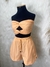 NAOMI - CONJUNTO CROPPED E SHORT (LARANJA CLARO) - comprar online