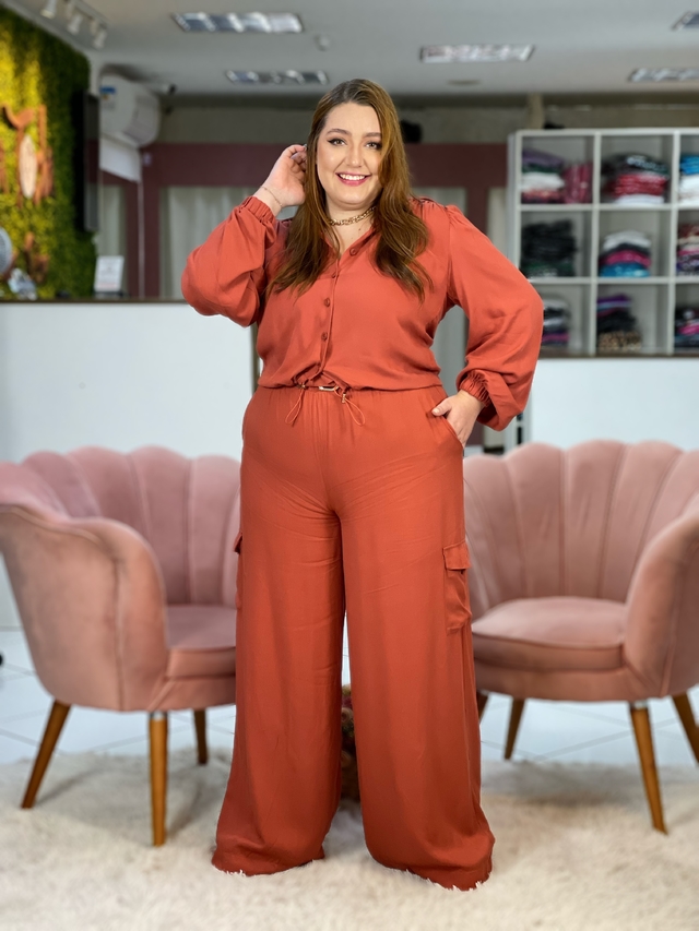 Cal a pantalona Plus Size