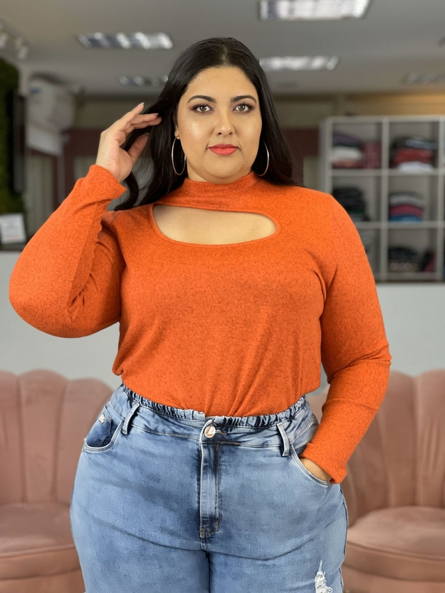 Blusas modernas plus size sale
