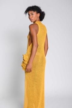 Dress Mustard Carpet - Atelie Mão de Mãe