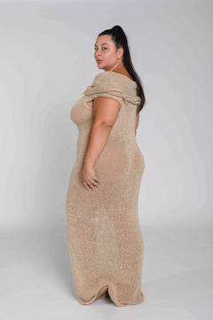 Dress Nude Capuz - comprar online