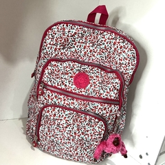 Mochila Kip - Estampada Floral Pink - comprar online