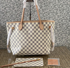 Neverfull Premium em couro legítimo e Canvas - Life Store | Bolsas de Grife e Acessórios