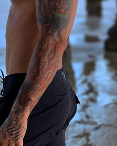 Boardshort Harley ALL BLACK - Zion BR