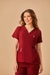 Scrub Clara - Vinho - loja online