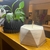 VELAS NICKY | Hermosas velas de cera de soja en recipiente efecto marmol hexagonal