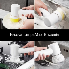 Escova de Limpeza Elétrica Multifuncional - Escova LimpaMax Eficiente - comprar online