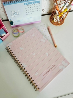 Caderno rosa borboleta - comprar online