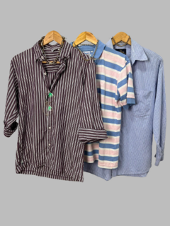 Kit trio Camisas Colorfull - tam (p)