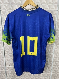 Camisa Brasil azul- tam (p) na internet