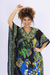 Kaftan Longa Noite Tropical Moda Boho Ajustável Linha Premium - Indra Moda Indiana - Boho Chic e Estilo Étnico