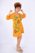 Vestido Transpassado Kimono Ajustável Bordado Linha Premium na internet