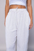 Calça Feminina Saruel Branca Bolso Pantalona Viscose Linha Premium - loja online