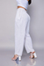 Calça Feminina Saruel Branca Bolso Pantalona Viscose Linha Premium na internet