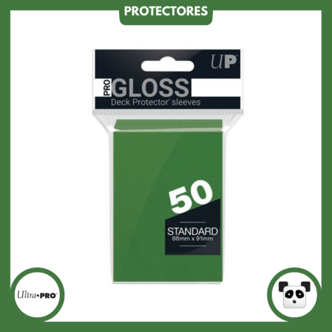 PROTECTOR DE CARTAS ULTRA PRO VERDE MATRIX X50