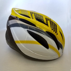 CASCO ECO M90 AMARILLO Y BLANCO