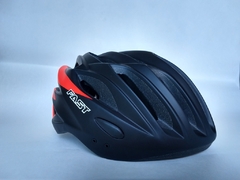 CASCO FAST STORM NEGRO Y NARANJA