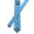 Gravata Slim Azul Claro Estampada - Like Tie Gravataria | Gravatas e Acessórios Masculinos de Alto Padrão