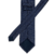 Gravata Extra Larga Azul Escuro com Dourado Seda - Like Tie Gravataria | Gravatas e Acessórios Masculinos de Alto Padrão