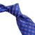 Gravata Slim Azul e Lilás Trabalhada - comprar online