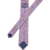 Gravata Slim Rosa e Azul Estampada - Like Tie Gravataria | Gravatas e Acessórios Masculinos de Alto Padrão