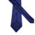 Gravata Slim Azul Escuro Xadrez - Like Tie Gravataria | Gravatas e Acessórios Masculinos de Alto Padrão