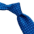 Gravata Tradicional Azul Estampa Floral - comprar online