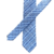 Gravata Slim Azul Claro Trabalhada na internet