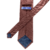 Gravata Extra Larga Terracota - Like Tie Gravataria | Gravatas e Acessórios Masculinos de Alto Padrão