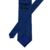 Gravata Extra Larga Azul e Preta Estampada Seda - Like Tie Gravataria | Gravatas e Acessórios Masculinos de Alto Padrão