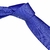Gravata Tradicional Azul Quartzo Trabalhada Premium - comprar online