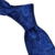 Gravata Tradicional Azul Escuro Estampada - comprar online