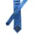 Gravata Tradicional Azul Floral - Like Tie Gravataria | Gravatas e Acessórios Masculinos de Alto Padrão