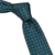 Gravata Tradicional Verde Escuro Estampada Seda - comprar online