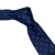 Gravata Slim Azul Escuro Estampada - comprar online