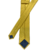Gravata Slim Amarela - Like Tie Gravataria | Gravatas e Acessórios Masculinos de Alto Padrão