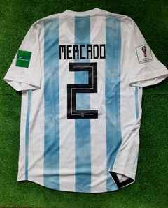 Camiseta titular 2018 AFA climachill Mundial - Indumentaria Monumental